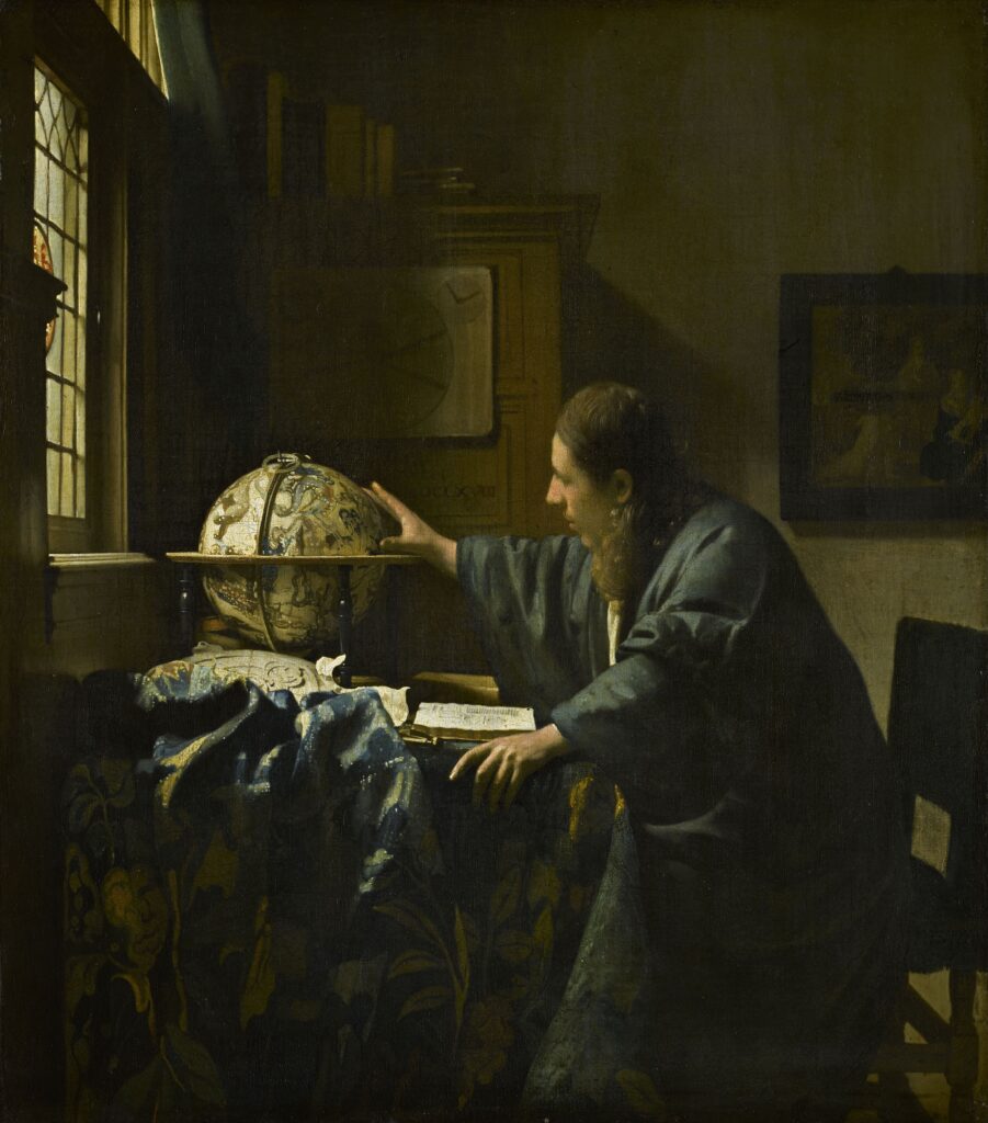 The Astronomer (c. 1668), Louvre