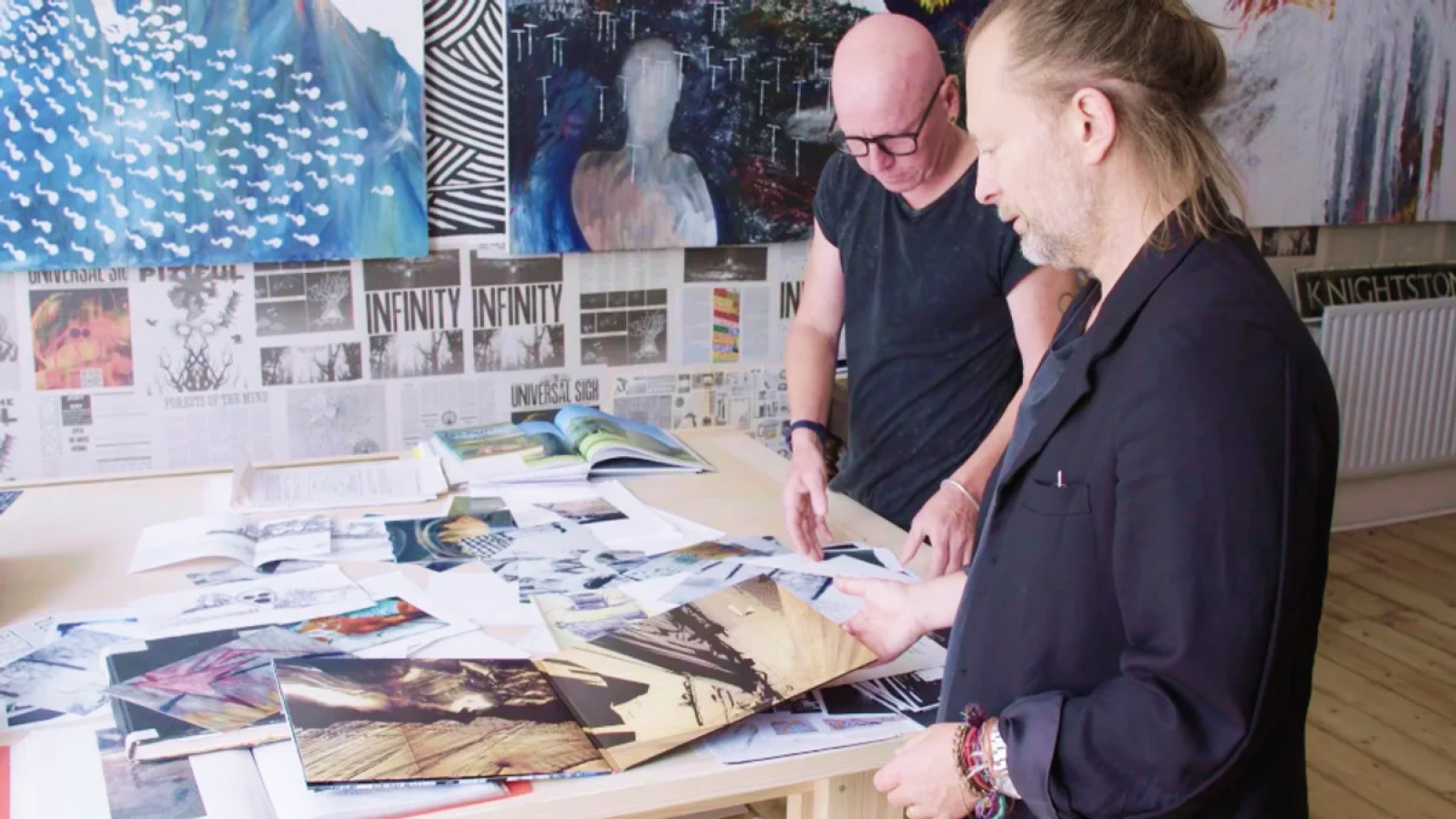 thom yorke and stanley donwood